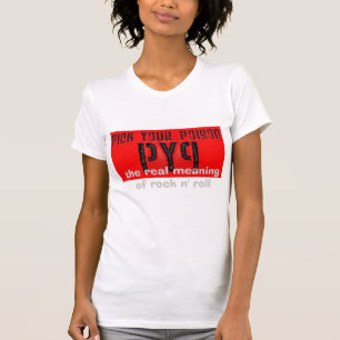 Camiseta pyp, o significado real do rolo do n da rocha