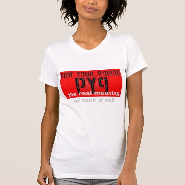 Camiseta pyp, o significado real do rolo do n da rocha (Frente)