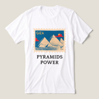 Camiseta Pyramid Power – Ícone do Design Egípcio
