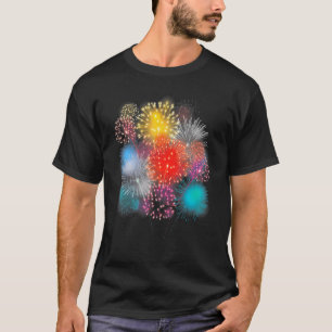 Camiseta Pyro Fireworks Explosion Pyrotechnical