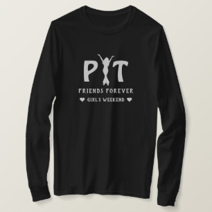 Camiseta PYT Amigas Jovens e Lindas Para Sempre