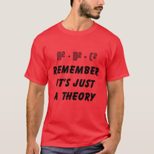 Camiseta Pythagoras é apenas uma teoria