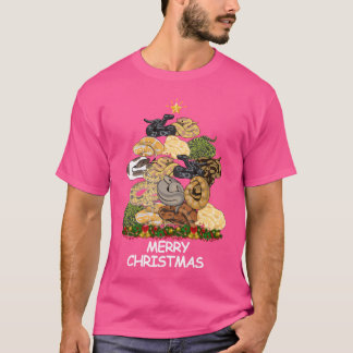 Camiseta Python Christmasree Felry amigo de Natal
