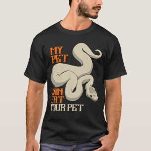 Camiseta Python Coma Seu Pet Ball Python Cobra Boa