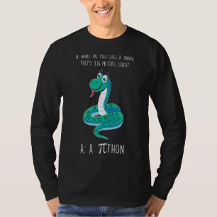 Camiseta Python Pithon Pi Símbolo Engraçado Matemático Prof