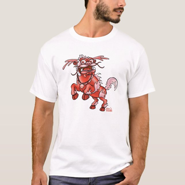 Camiseta q é para o qilin (Frente)