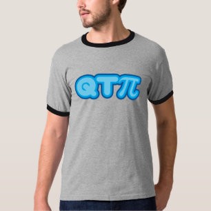Camiseta Q T Pi (azuis)
