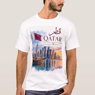 Camiseta Qatar – Onde a Tradição Encontra o Amanhã