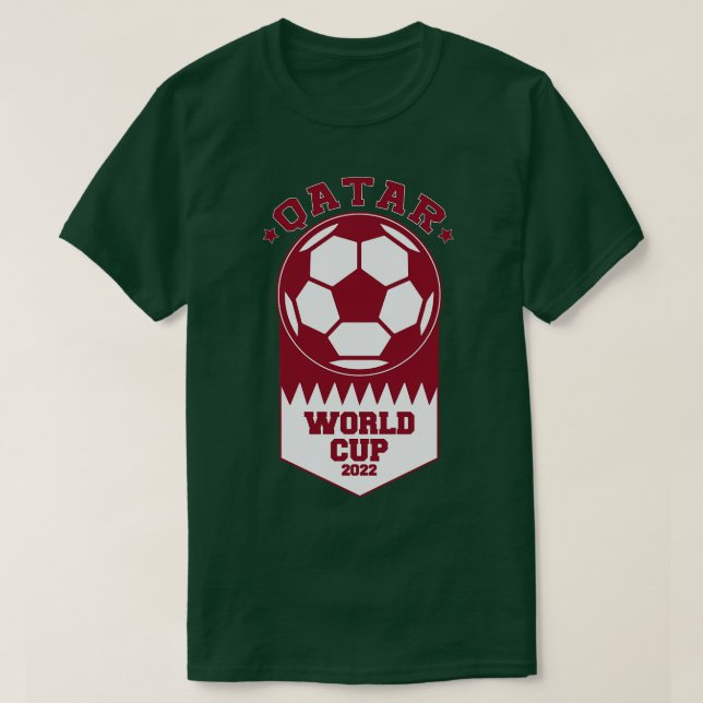 Camiseta Qatar World Cup 2022 (Frente do Design)