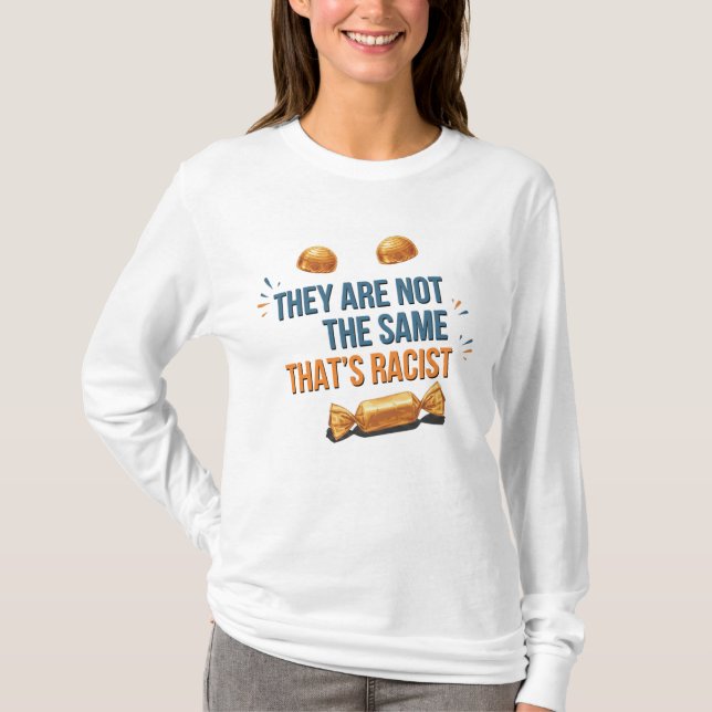 Camiseta QI They Are Not The Same Shirt (Frente)