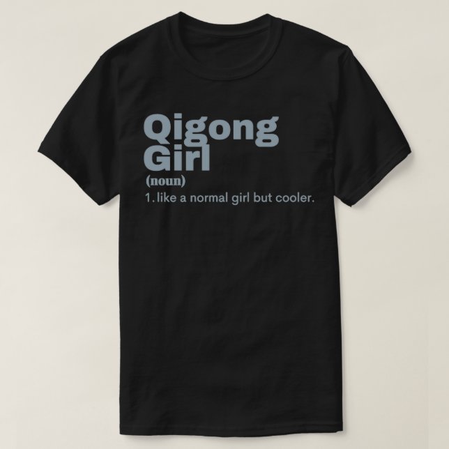 Camiseta Qigong Girl Qigong 2 (Frente do Design)