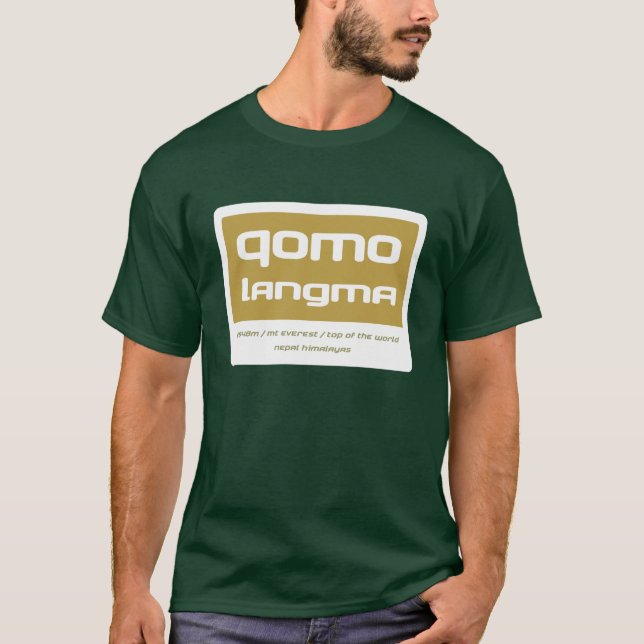 Camiseta Qomolangma (Frente)