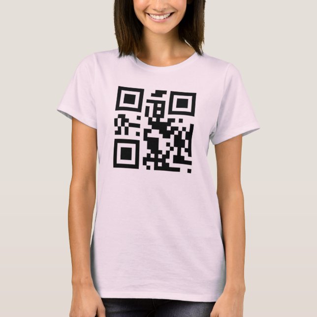 Camiseta QR code "me chame" (Frente)