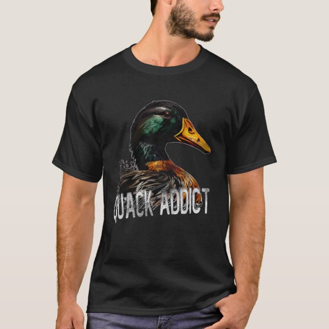 Camiseta Quack Addicto Incrível Pato (Frente)