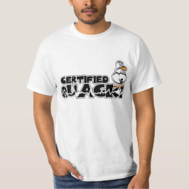 Camiseta Quack Duck certificado
