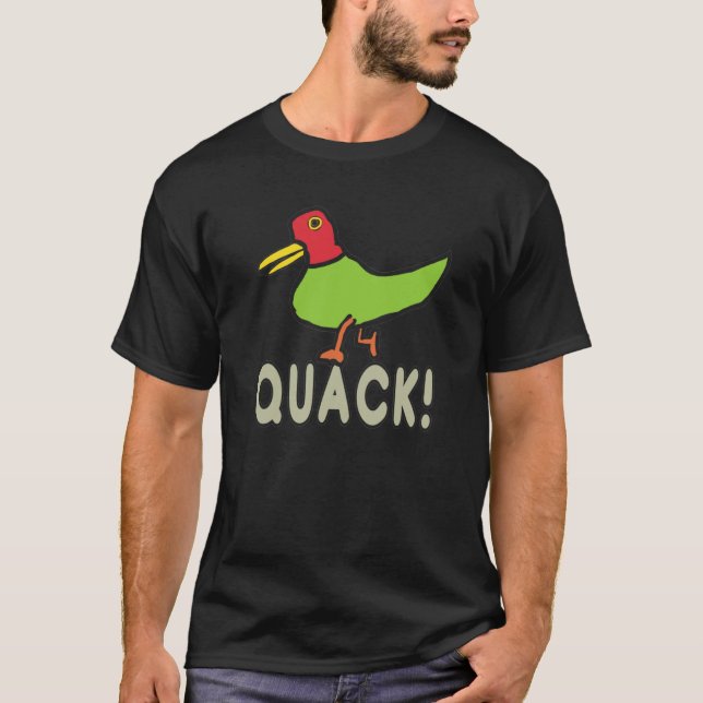 Camiseta Quack Duck Quacking (Frente)