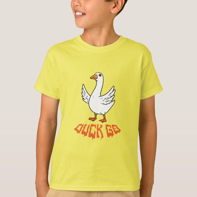 Camiseta Quack Edge Duck Graphic Tee (Frente)