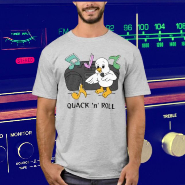 Camiseta Quack 'n' Roll (Criador carregado)