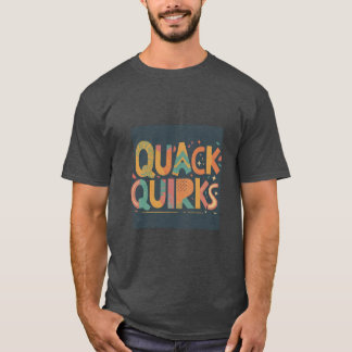 Camiseta Quack Quirks - T-Shirt Design único e divertido
