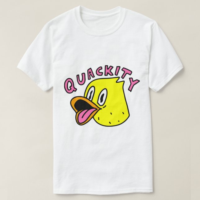 Camiseta Quackity Habibi Duck Merch Gifes De Quackity Para  (Frente do Design)