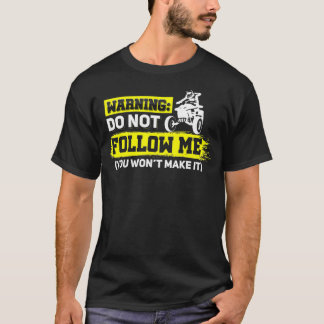 Camiseta Quad Bike 44 Wheeler ATV Design para Amor Quad Bik