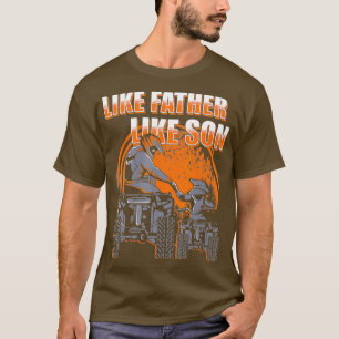 Camiseta Quad Bike Como Pai Como Filho Quatro Rodas ATV
