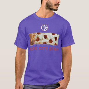 Camiseta Quad City Style Scissors Strip Cheese Pepperoni Pi