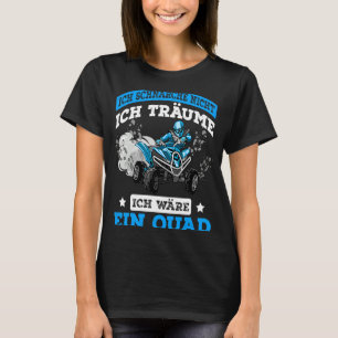 Camiseta Quad Driver Dizendo Ofroad ATV Quad Biker