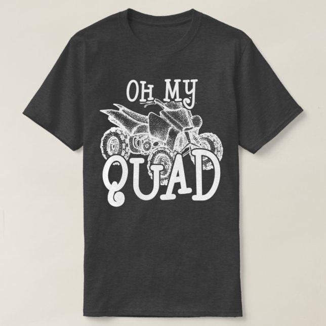 Camiseta Quad My Quad ATV Lovers (Frente do Design)
