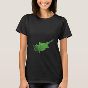 Camiseta Quadra de Futebol de Chipre