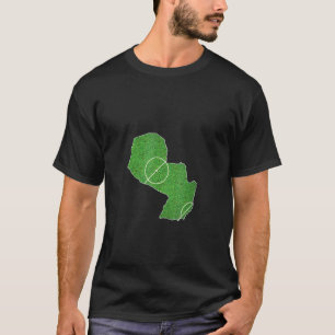 Camiseta Quadra de Futebol de Paraguai