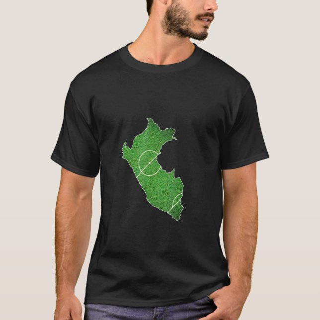 Camiseta Quadra de Futebol Peru (Frente)