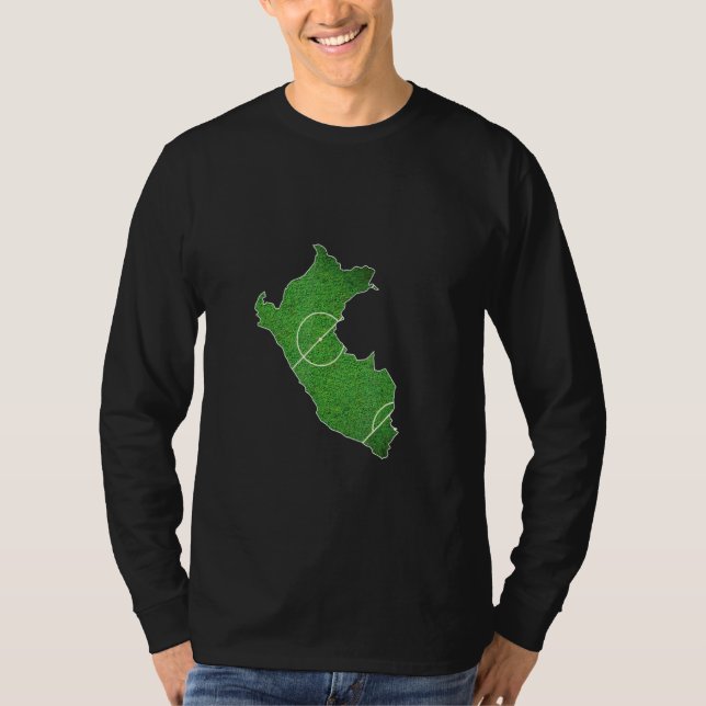 Camiseta Quadra de Futebol Peruana (Frente)