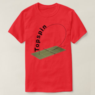 Camiseta Quadra de Tênis com Topspin