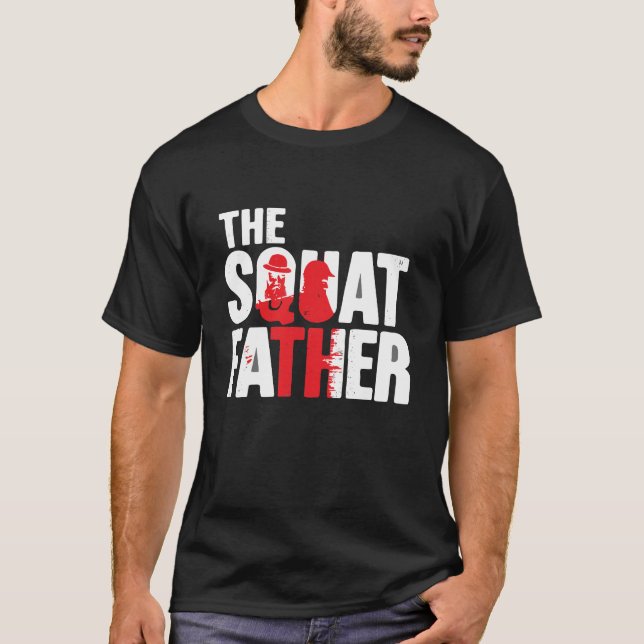 Camiseta Quadrado como chefe - Tee Gym Engraçado para Hardc (Frente)