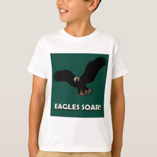 Camiseta Quadrado de Eagle do vôo