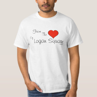 Camiseta Quadrado de Logan - do coração de