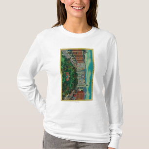 Camiseta Quadrado de Pershing que mostra a Los Angeles