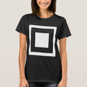 Camiseta Quadrado dentro de um quadrado