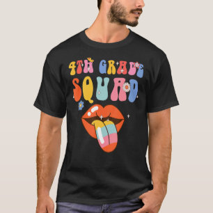 Camiseta Quadrado do 4º Grau Retrô Groové De Volta Para Ens