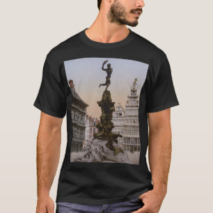 Camiseta Quadrado em Antuérpia, Bélgica (cerca de 1900)