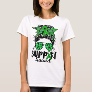Camiseta Quadrado Mensagem de Bun Guerreiro Verde Proble Me