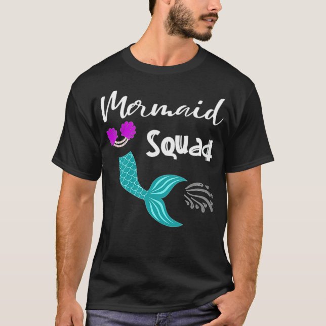 Camiseta Quadrado Sereia de Aniversário de volta ao Quadrad (Frente)