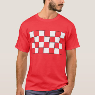 Camiseta Quadrados brancos