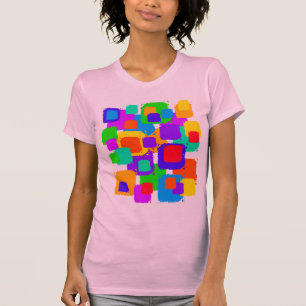 Camiseta Quadrados coloridos