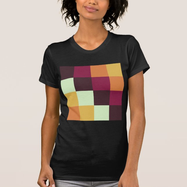 Camiseta Quadrados de cores (Frente)