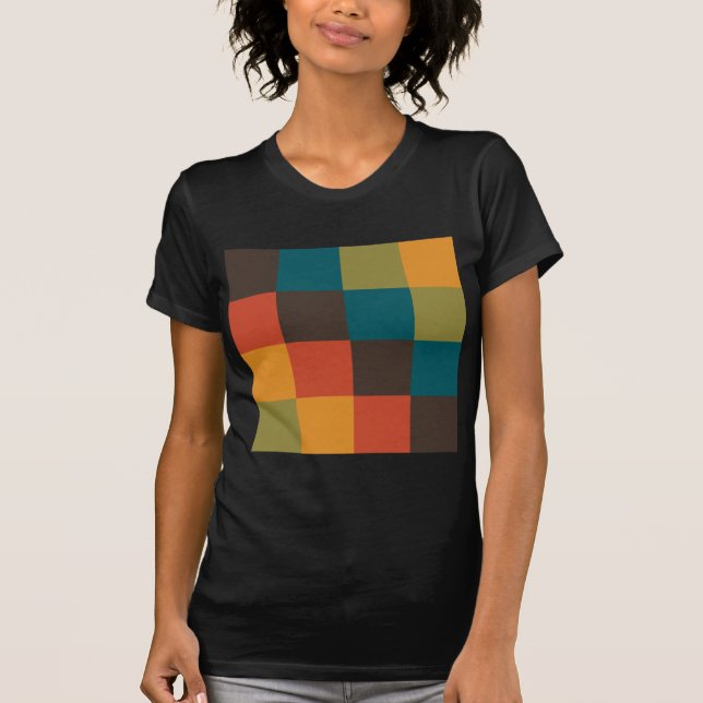 Camiseta Quadrados de cores (Frente)