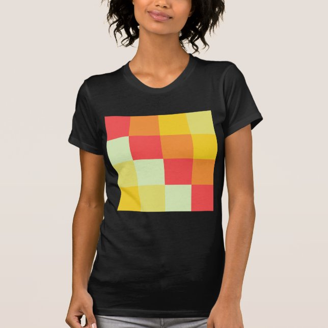 Camiseta Quadrados de cores (Frente)