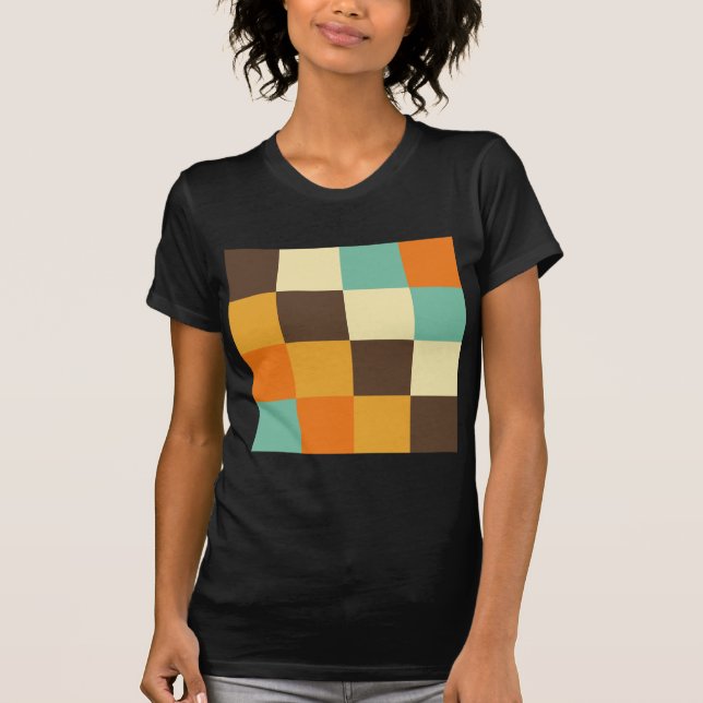 Camiseta Quadrados de cores (Frente)