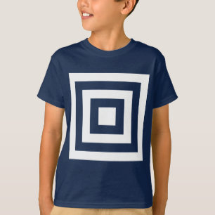 Camiseta Quadrados dentro de Quadrados